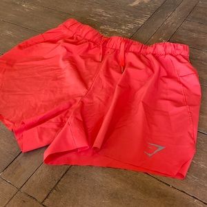 Gymshark Large orange shorts